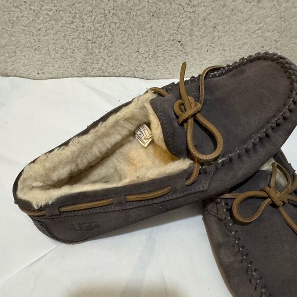 UGG Australia Women Dakota Wool Lined Slippers Brown - Picture 3 of 9